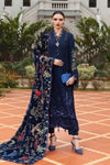 3 Piece Unstitched Embroidered Twill Linen Suit