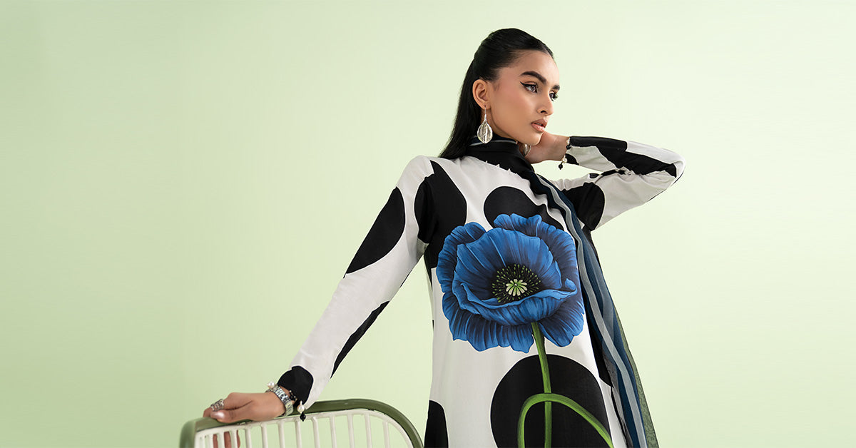 3 Piece Embroidered Lawn Suit