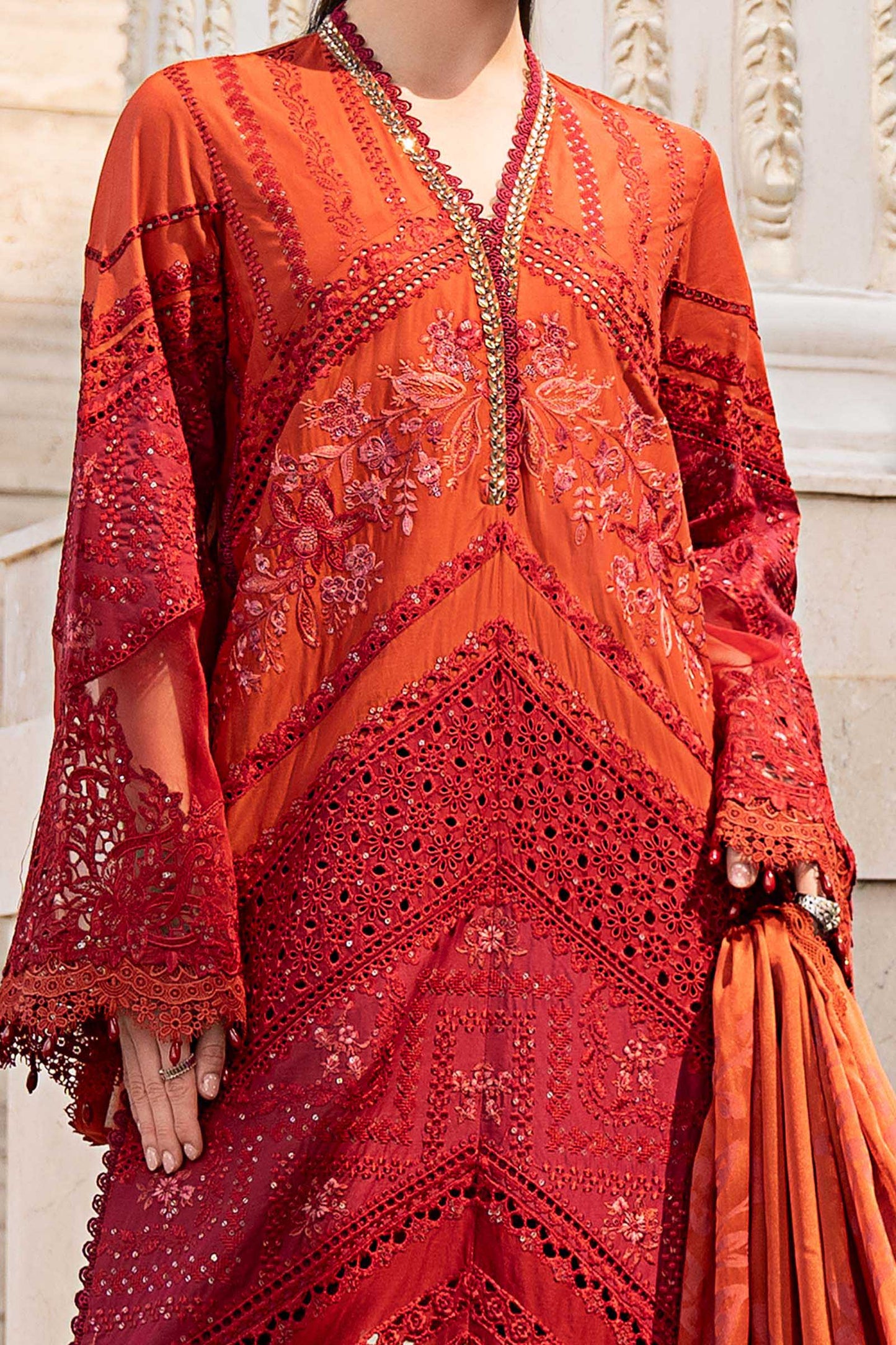 3 Piece Embroidered Lawn Suit