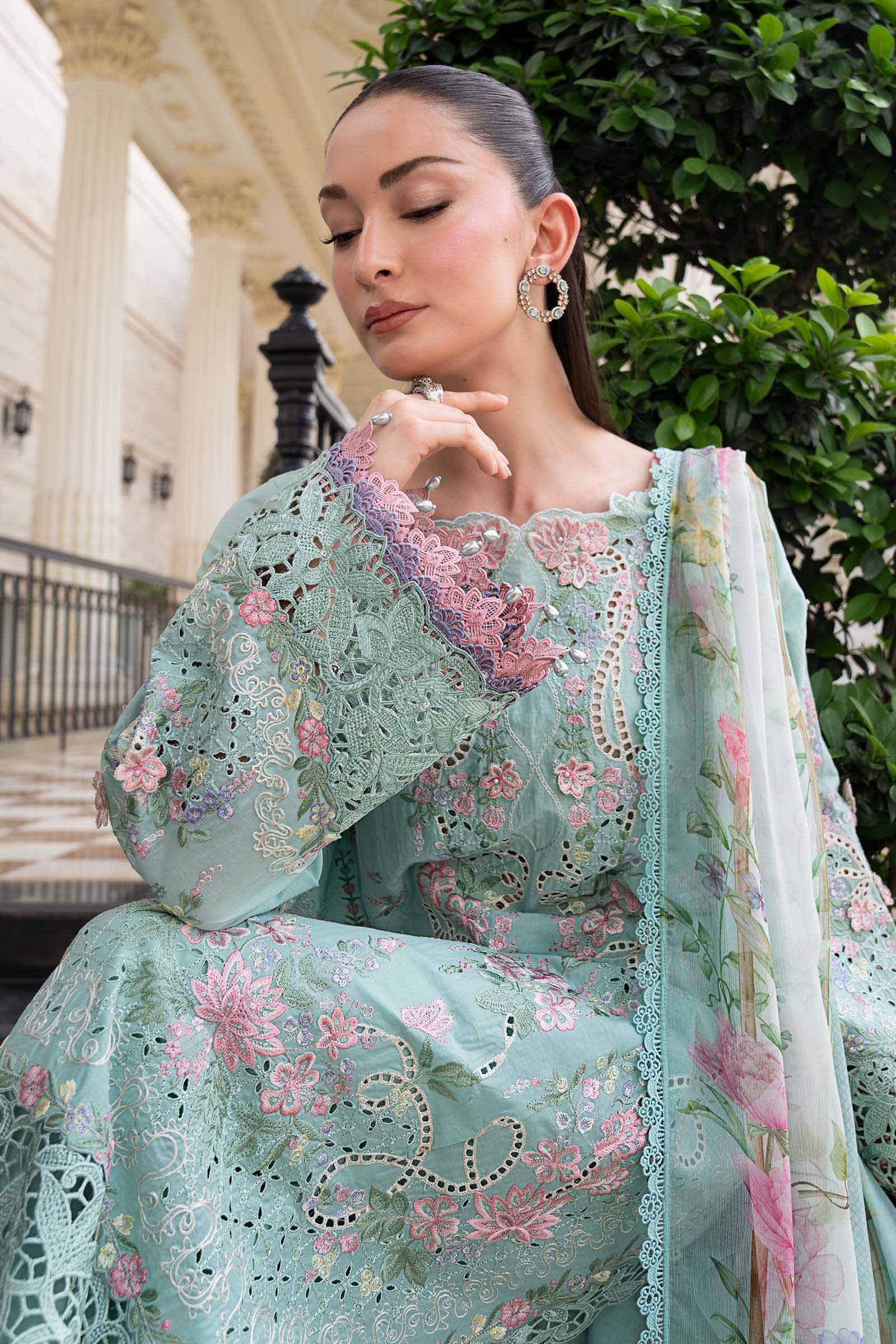 3 Piece Embroidered Lawn Suit