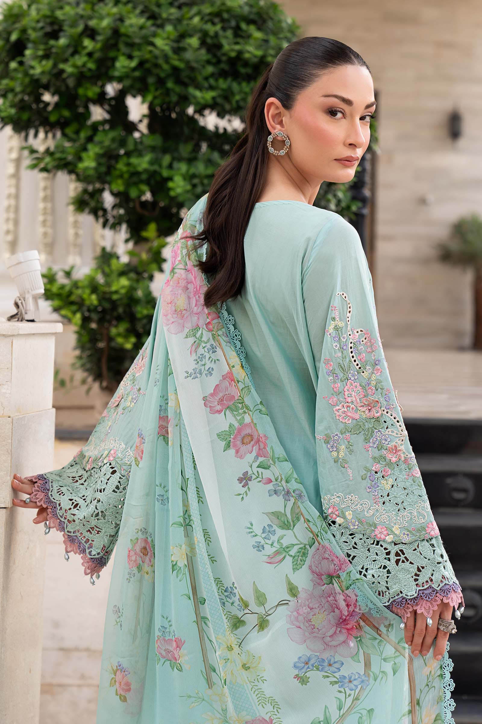 3 Piece Embroidered Lawn Suit