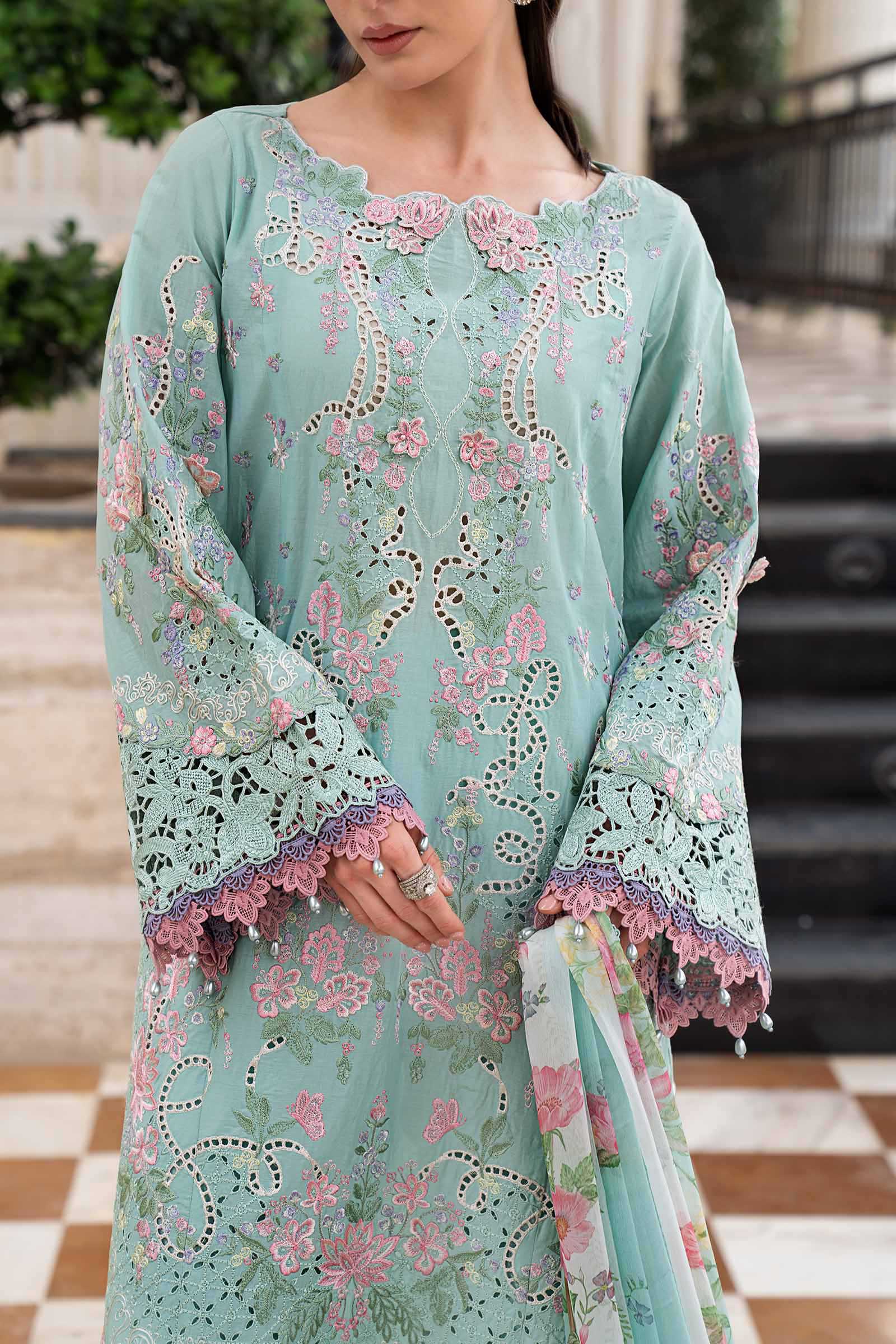 3 Piece Embroidered Lawn Suit