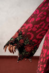 3 Piece Embroidered Linen Suit