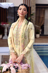 3 Piece Unstitched Embroidered Lawn Suit