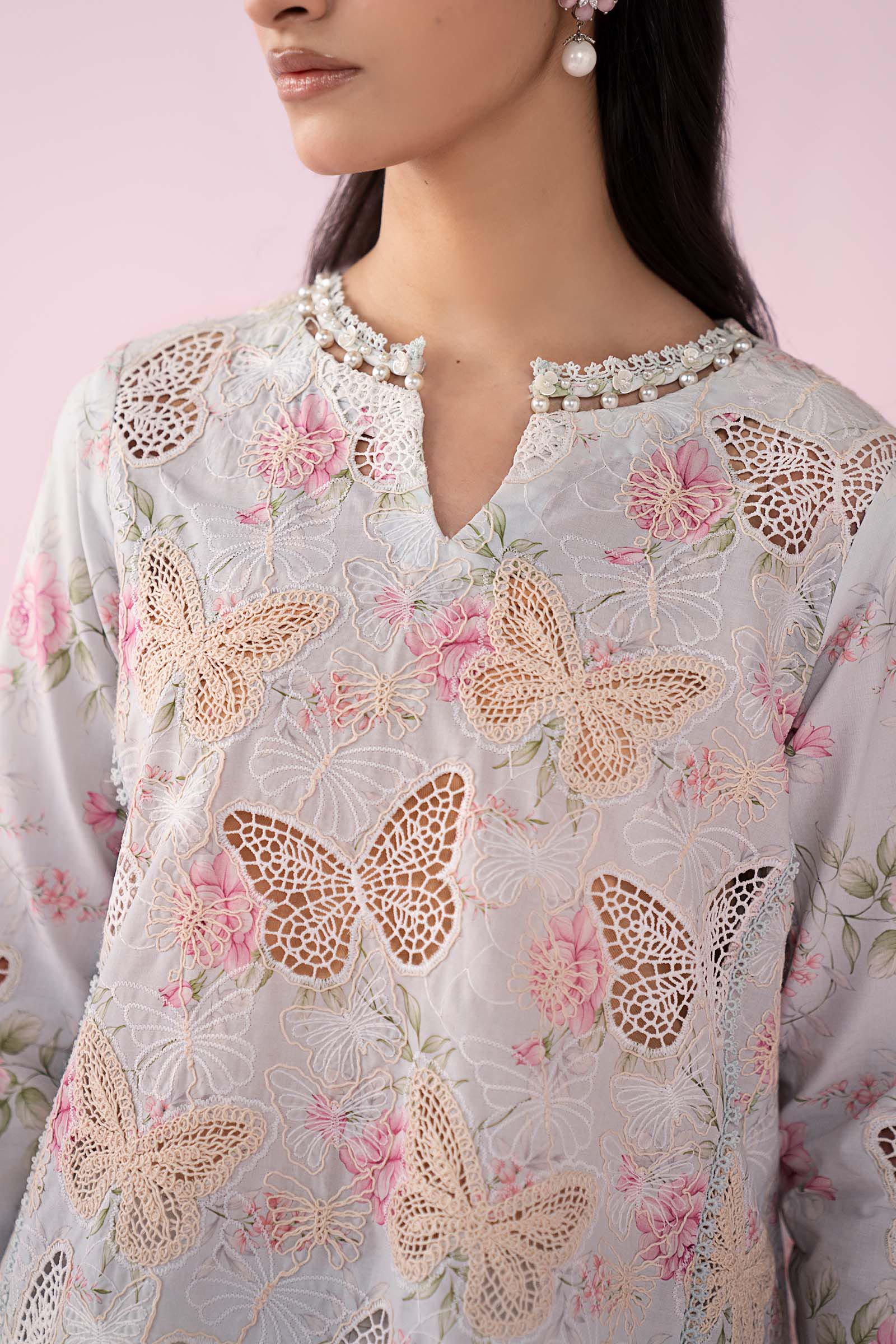 3 Piece Embroidered Lawn Suit