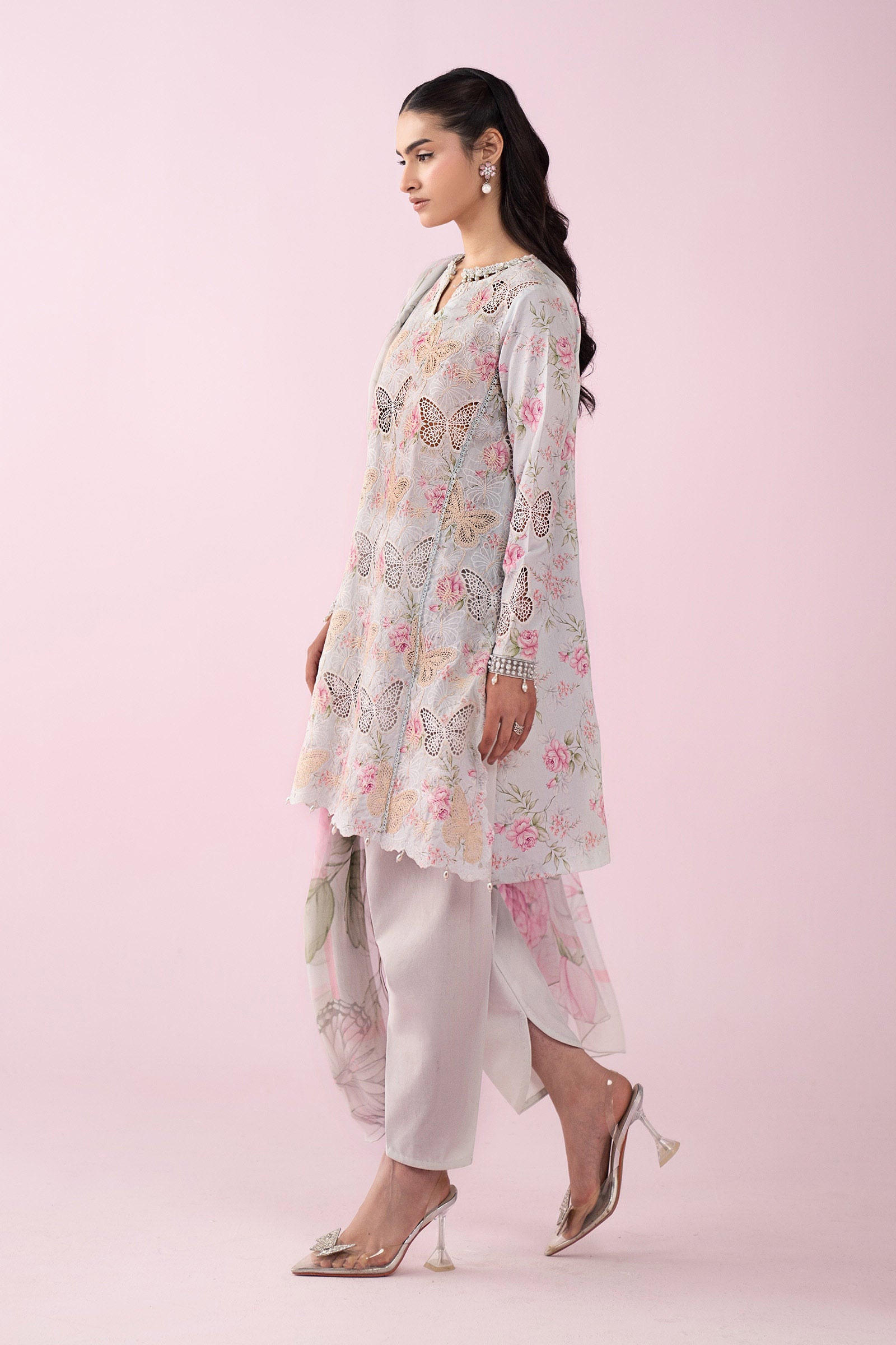 3 Piece Embroidered Lawn Suit