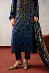 3 Piece Embroidered Linen Suit