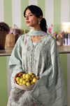 3 Piece Unstitched Embroidered Lawn Suit