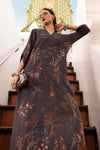 3 Piece Unstitched Embroidered Twill Linen Suit
