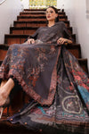 3 Piece Unstitched Embroidered Twill Linen Suit