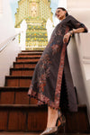 3 Piece Unstitched Embroidered Twill Linen Suit