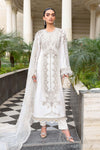3 Piece Unstitched Embroidered Jacquard Lawn Suit