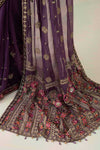 Embroidered Chiffon Saree