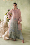 3 Piece Embroidered Chiffon Suit