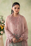 3 Piece Embroidered Chiffon Suit