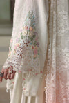 3 Piece Unstitched Embroidered Tusser Silk Suit
