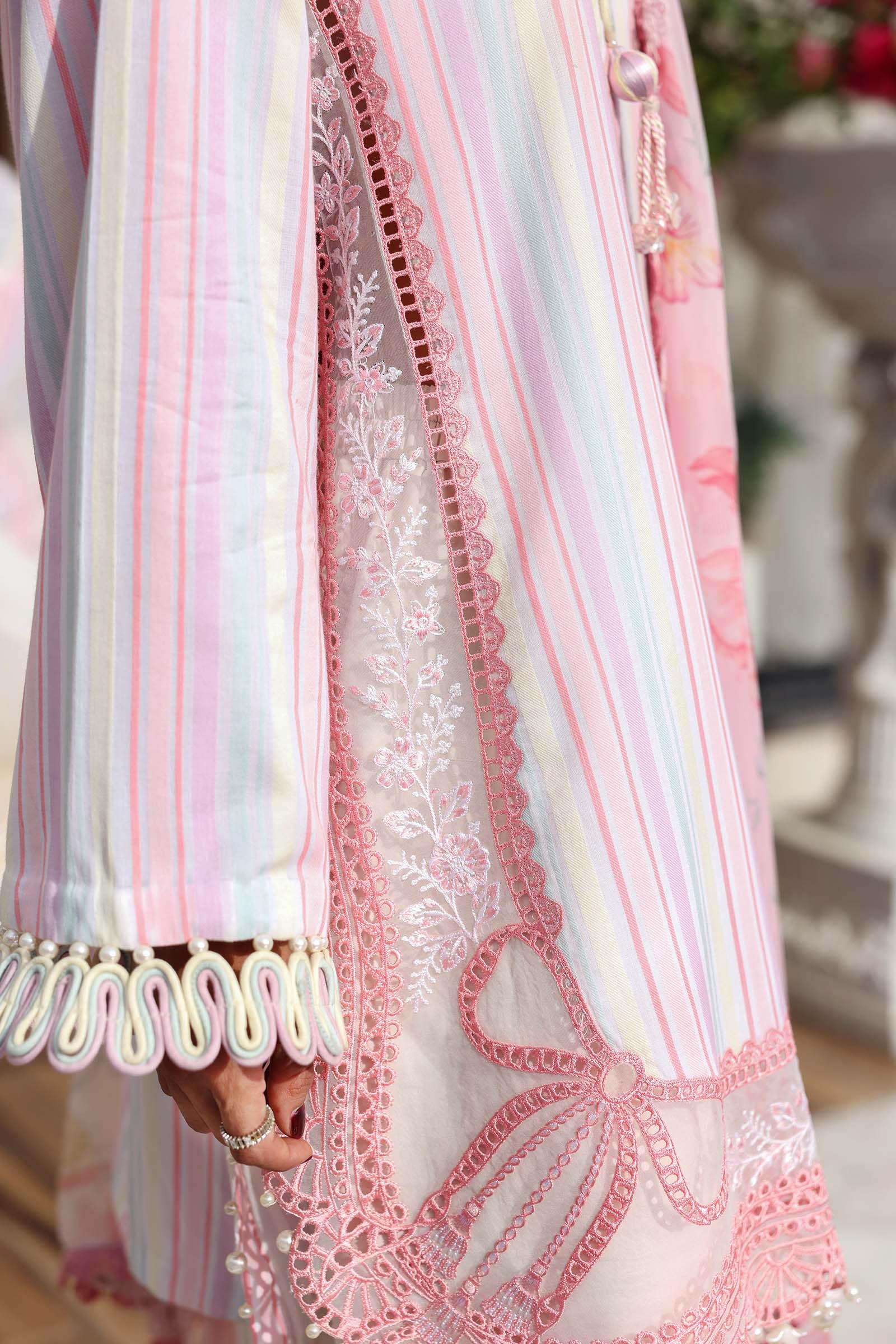 3 Piece Unstitched Embroidered Jacquard Suit