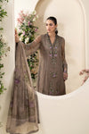 3 Piece Embroidered Chiffon Suit
