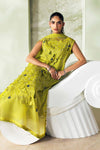 3 Piece Unstitched Embroidered Bemberg Raw Silk Suit