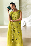 3 Piece Unstitched Embroidered Bemberg Raw Silk Suit