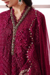 3 Piece Unstitched Embroidered Chiffon Suit | BD-3003