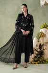 3 Piece Embroidered Chiffon Suit