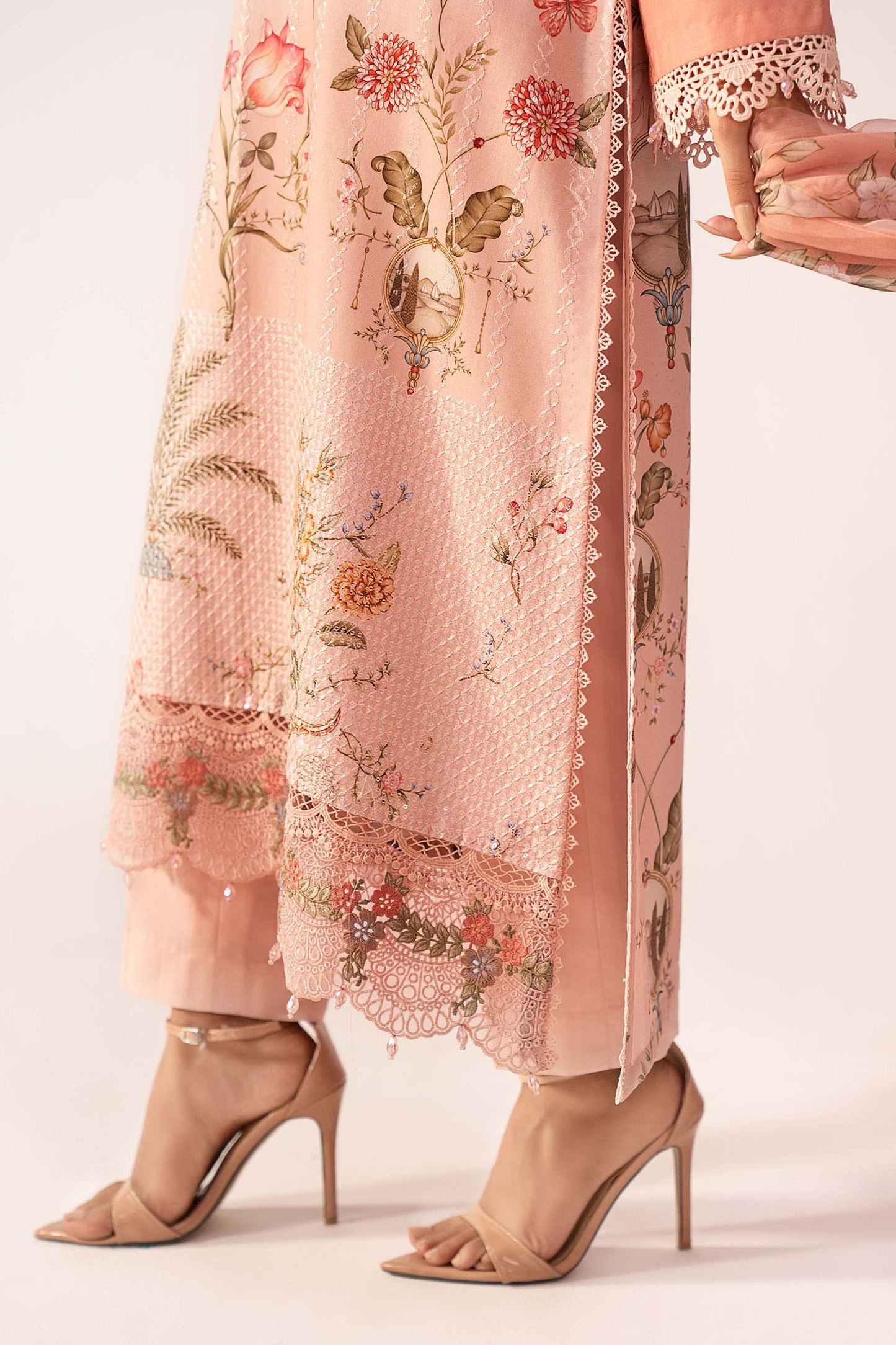 3 Piece Embroidered Lawn Suit