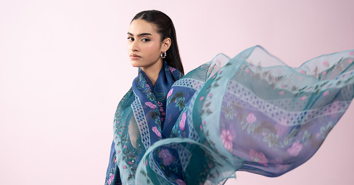 3 Piece Embroidered Lawn Suit