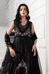 3 Piece Unstitched Embroidered Organza Suit | BD-3004