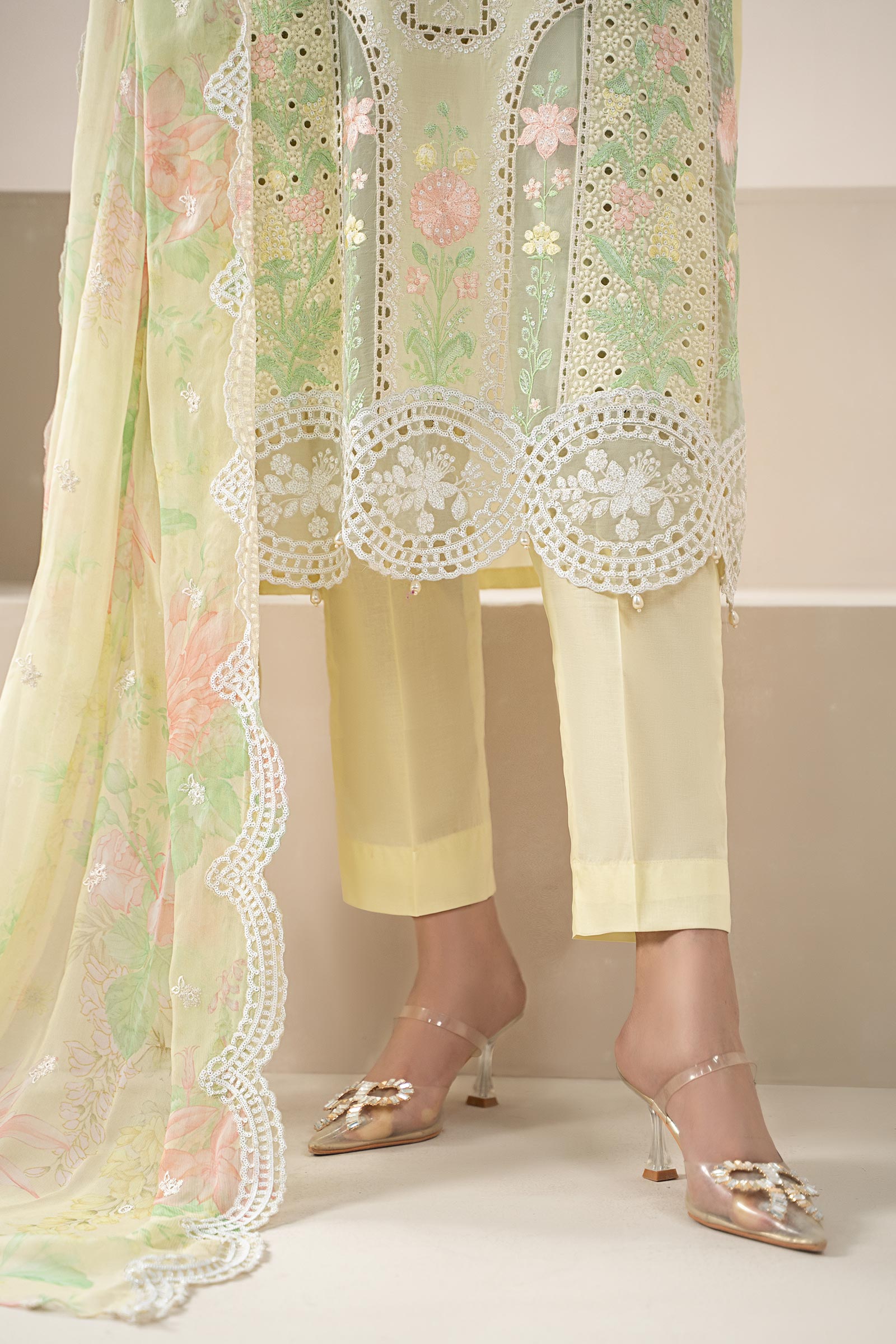 3 Piece Embroidered Lawn Suit | ELS-25-04