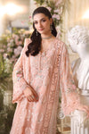 3 Piece Unstitched Embroidered Chiffon Suit