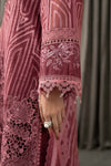 3 Piece Embroidered Organza Suit