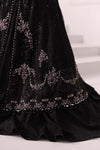3 Piece Unstitched Embroidered Organza Suit | BD-3004