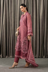 3 Piece Embroidered Organza Suit