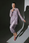 3 Piece Unstitched Embroidered Organza Suit