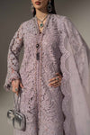 3 Piece Embroidered Organza Suit