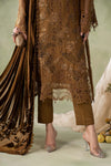 3 Piece Embroidered Chiffon Suit