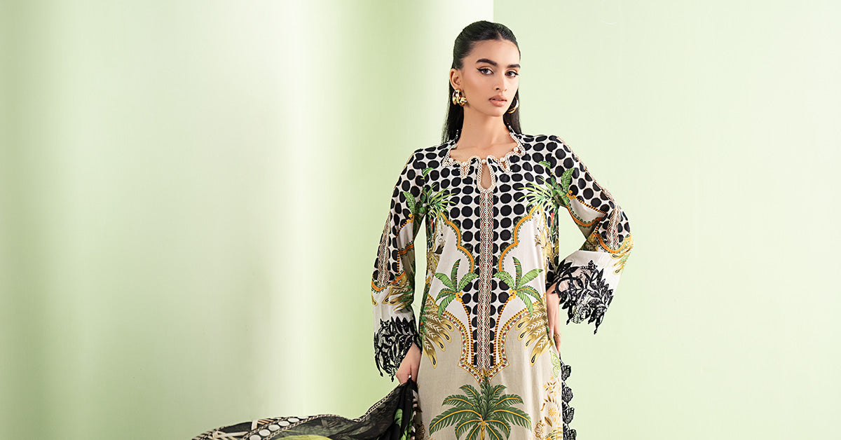 3 Piece Embroidered Lawn Suit