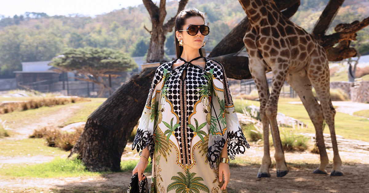 3 Piece Unstitched Embroidered Lawn Suit