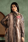 3 Piece Embroidered Linen Suit