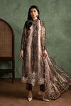 3 Piece Embroidered Linen Suit