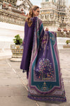 3 Piece Unstitched Embroidered Twill Linen Suit