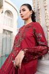3 Piece Embroidered Jacquard Lawn Suit
