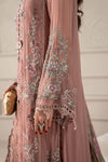 3 Piece Embroidered Chiffon Suit | MCS-25-105
