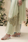3 Piece Embroidered Chiffon Suit