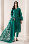 3 Piece Embroidered Jacquard Lawn Suit | ELS-25-05