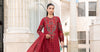 3 Piece Embroidered Jacquard Lawn Suit
