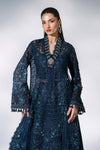 3 Piece Unstitched Embroidered Organza Suit