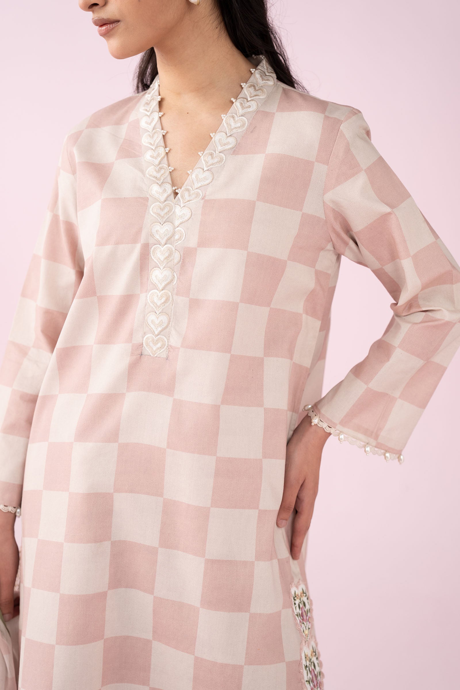 3 Piece Embroidered Lawn Suit