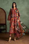 3 Piece Embroidered Cambric Suit